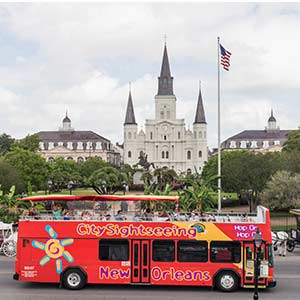 CitySightseeing New Orleans - Hop-On Hop-Off Sightseeing Bus Tour - 1 Day Ticket