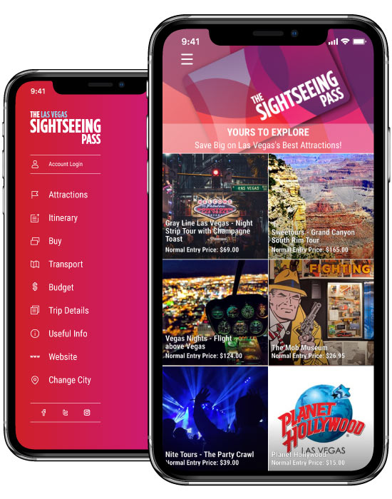 Sightseeing Pass app