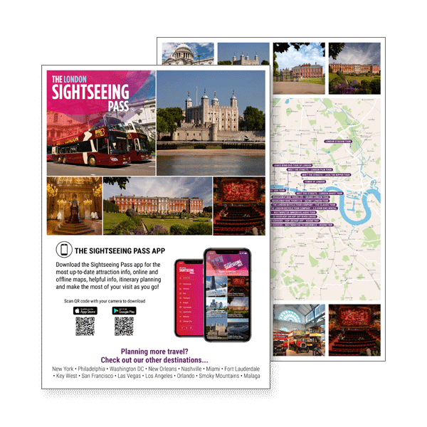 Sightseeing Pass leaflet