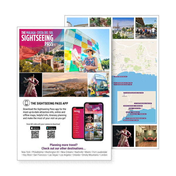 Sightseeing Pass leaflet