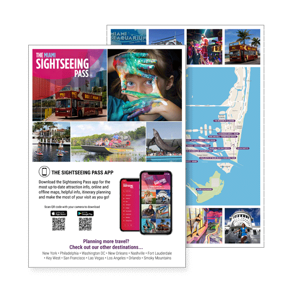 Sightseeing Pass leaflet