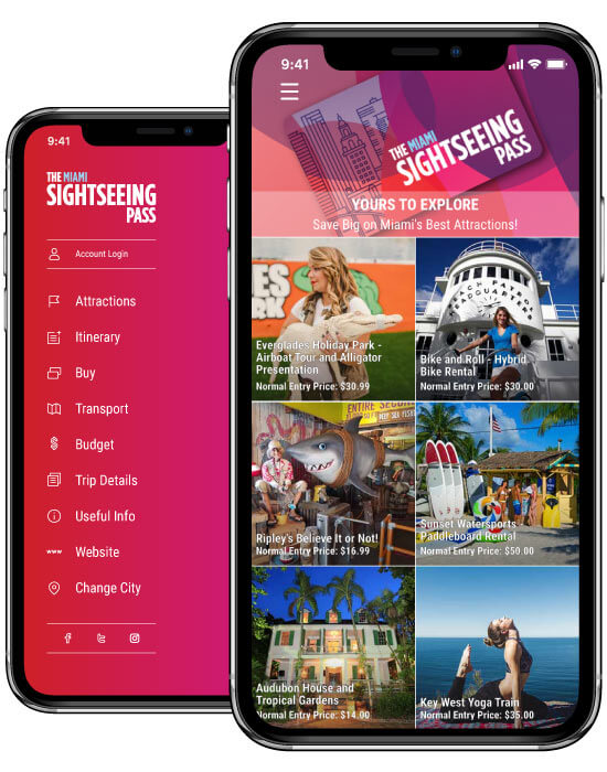 Sightseeing Pass app