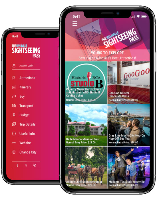 Sightseeing Pass app