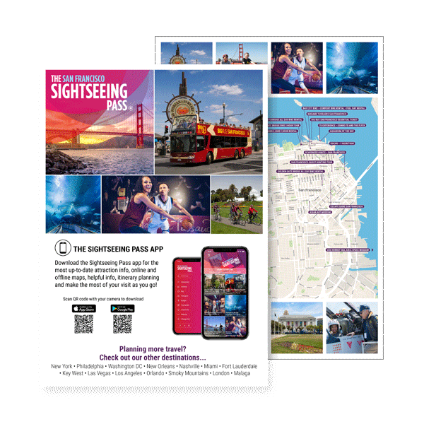 Sightseeing Pass leaflet