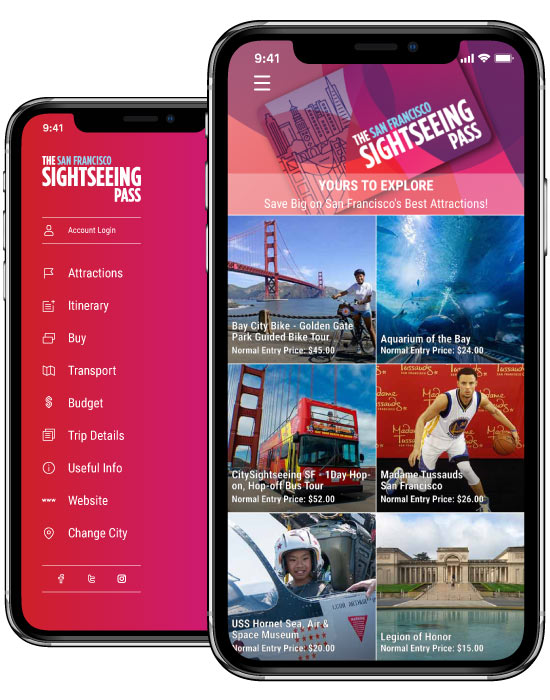 Sightseeing Pass app