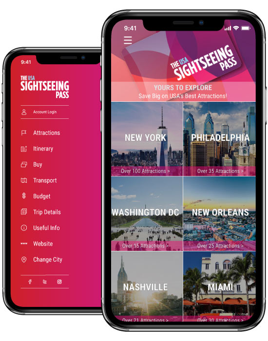 Sightseeing Pass app