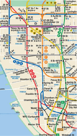 subway map