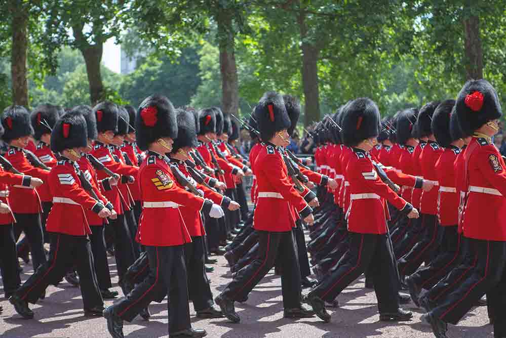 Changing the Guard at Buckingham Palace