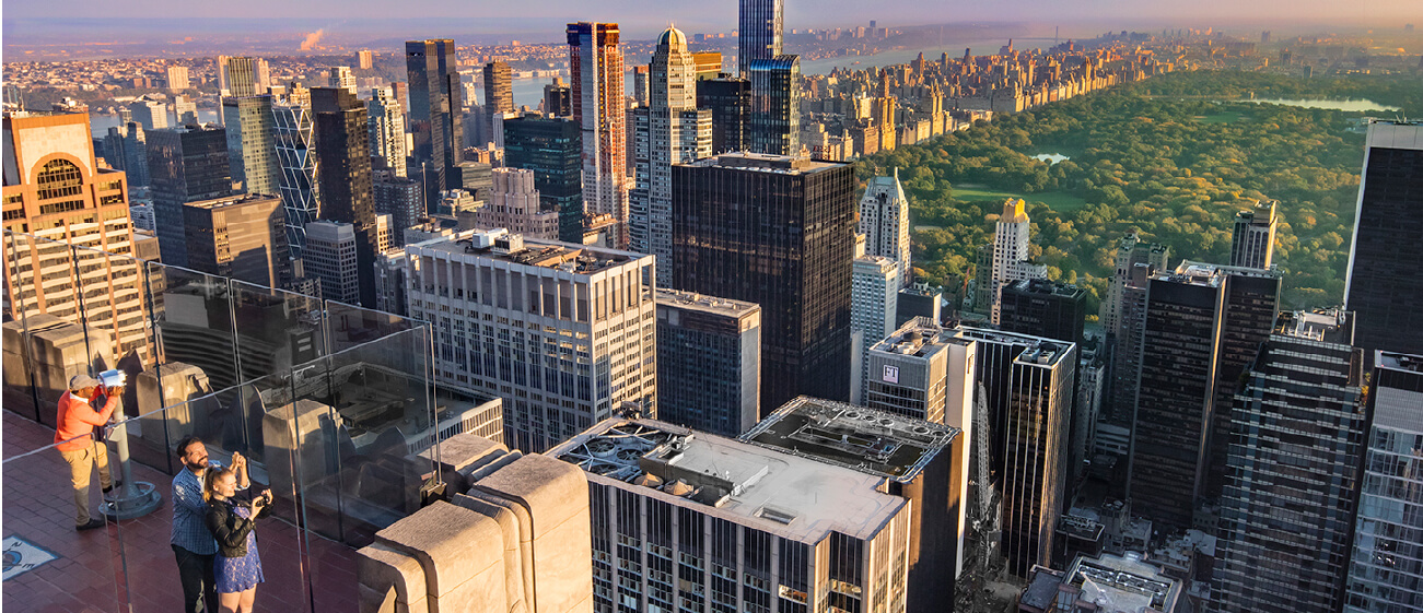 Top of the Rock viewing deck