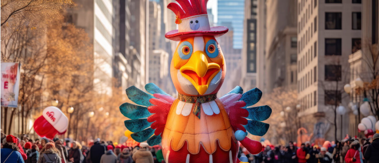 Thanksgiving turkey costume