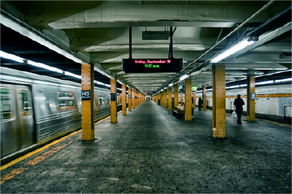 subway platform