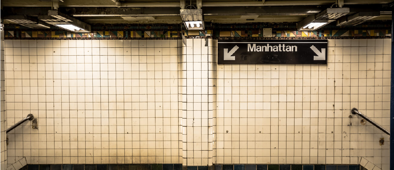 subway stairwell