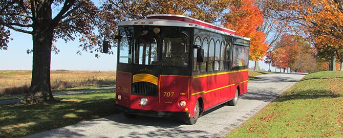 trolley tour valley forge